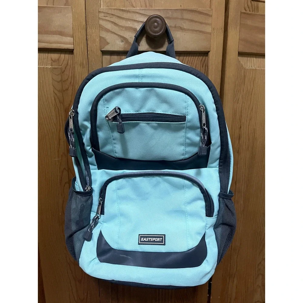 Eastsport Mint Green Commuter Tech Backpack/Bookbag